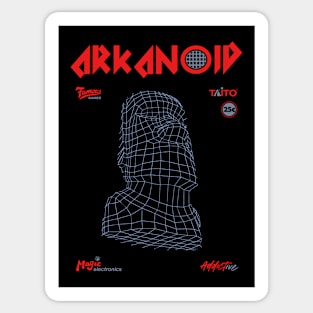 Arkanoid Retro Arcade Vintage Gaming Sticker